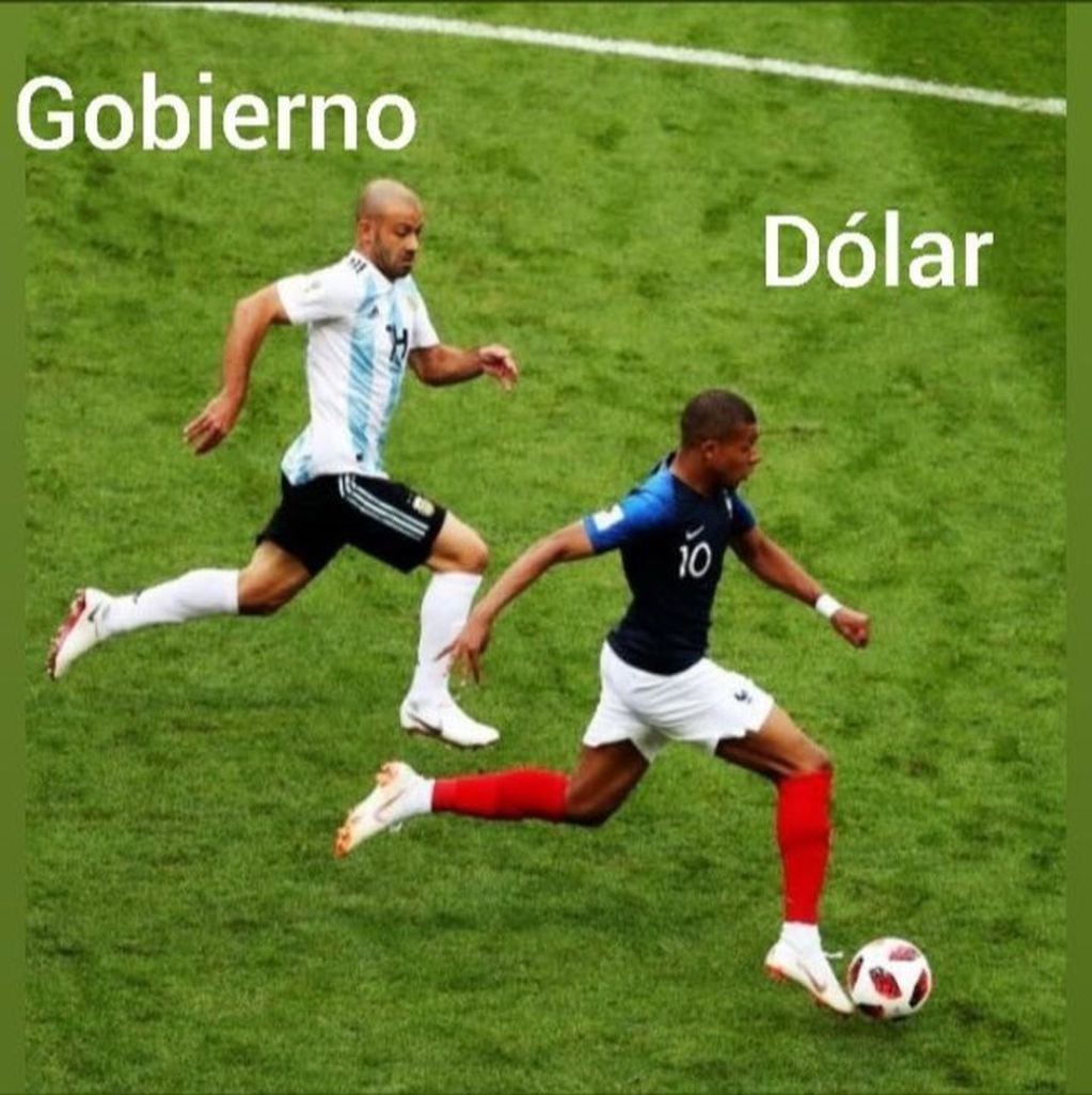 Memes post derrota de Argentina frente a Francia.