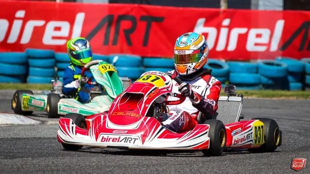 Fausto Arnaudo piloto Karting Arroyito