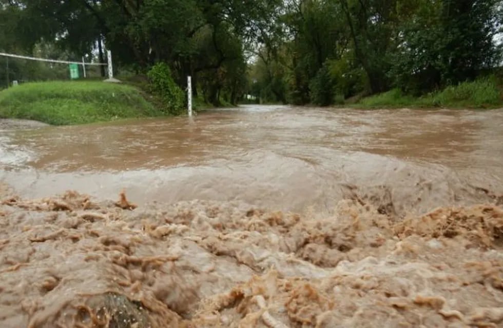 Lluvias en Córdoba afectaron Mendiolaza. (Foto: Gentileza Antonio Carrizo)