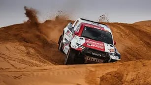 El sudafricano Henk Lategan, vencedor de la Etapa 5 del Dakar 2022.