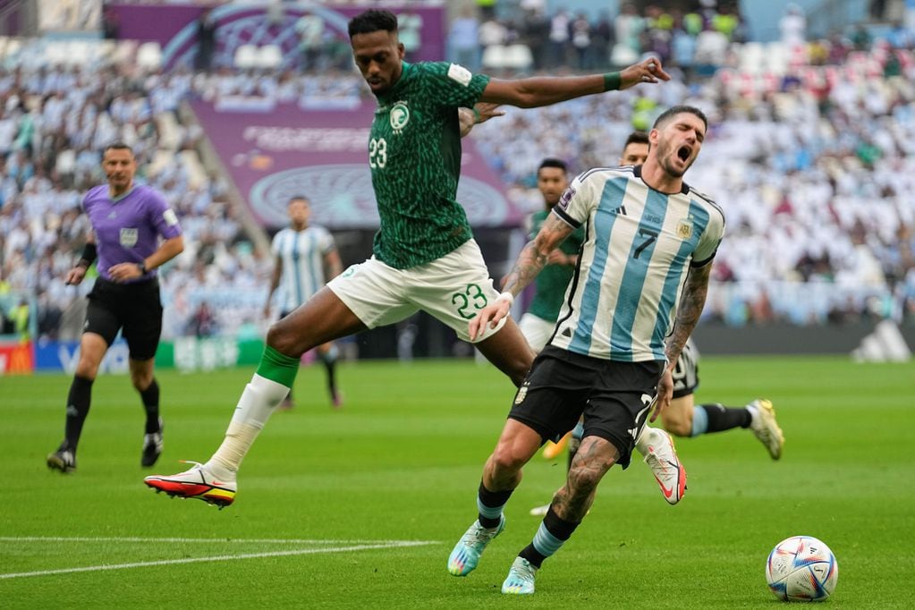 Argentina cayó 2 a 1 ante Arabia Saudita. (AP)