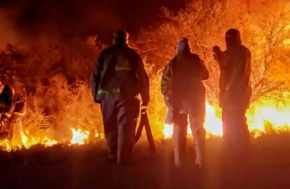 Incendio en San Luis