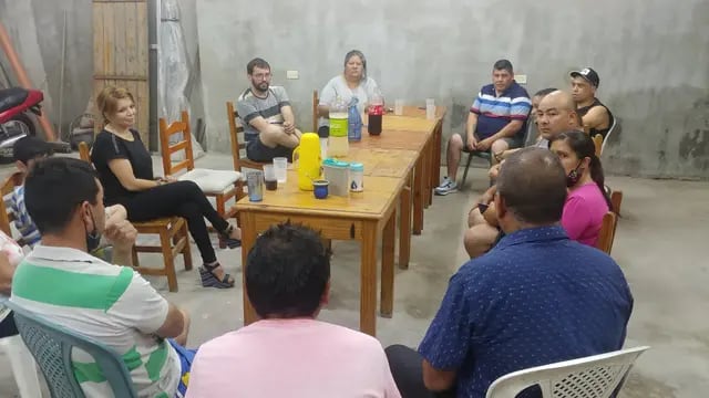 Pérez: Mauro Casella se reunió con algunos referentes de Cabín 9