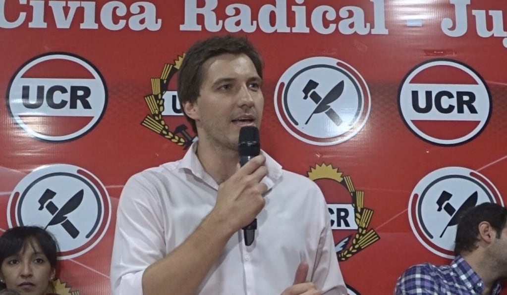 Adriano Morone es presidente de la Juventud Radical de Jujuy.