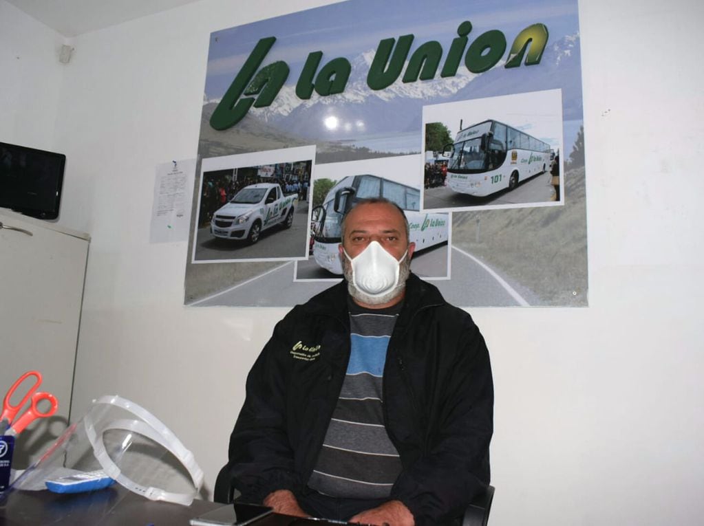 Pablo del Podio, referente de la Cooperativa de Trabajo “La Unión”