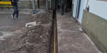 Coronel Rosales, escuelas con obras de gas