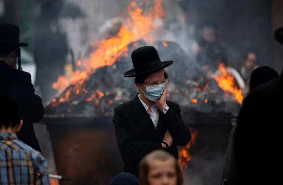 Coronavirus en Israel (Foto de Oded Balilty/AP)