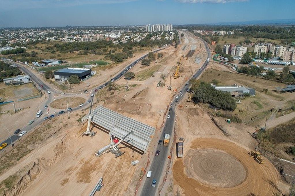 Los viaductos y puentes que se construirán en el cierre de la avenida Circunvalación.