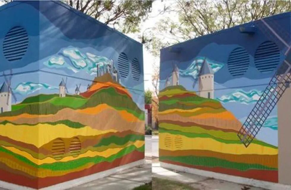 Murales pinto mi aldea