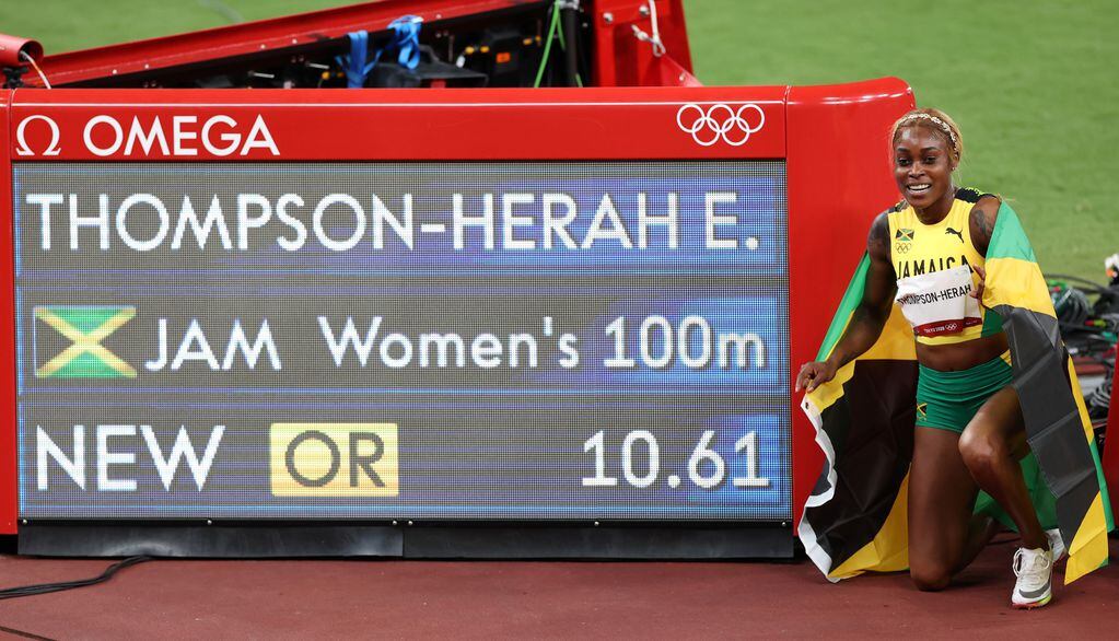 Elaine Thompson-Herah se consagró como bicampeona olímpica