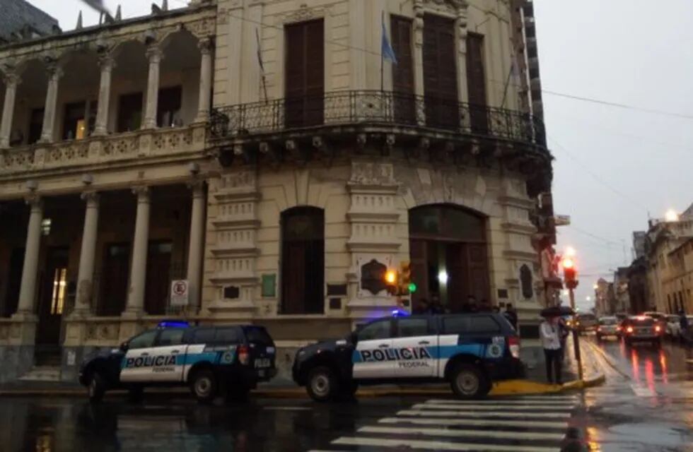 Allanamientos en la Municipalidad de Paraná.