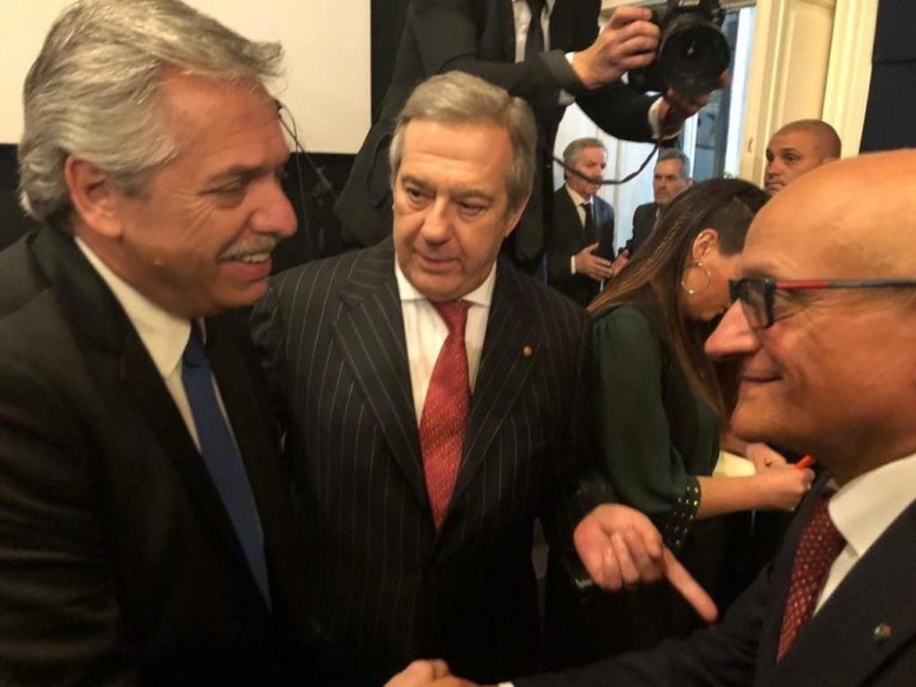 El presidente Alberto Fernández dialogó en Roma con Federico Vitali, titular de la empresa FIB - FAAM, y acordaron encontrarse en breve en Jujuy.