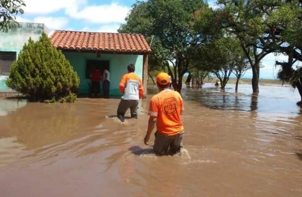 Varias localidades quedaron bajo el agua.