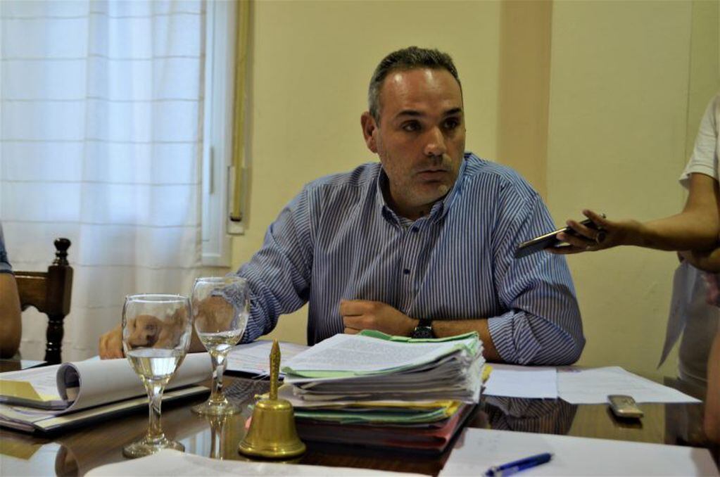 Concejal Mariano Agazzi en debate por Presupuesto 2019
