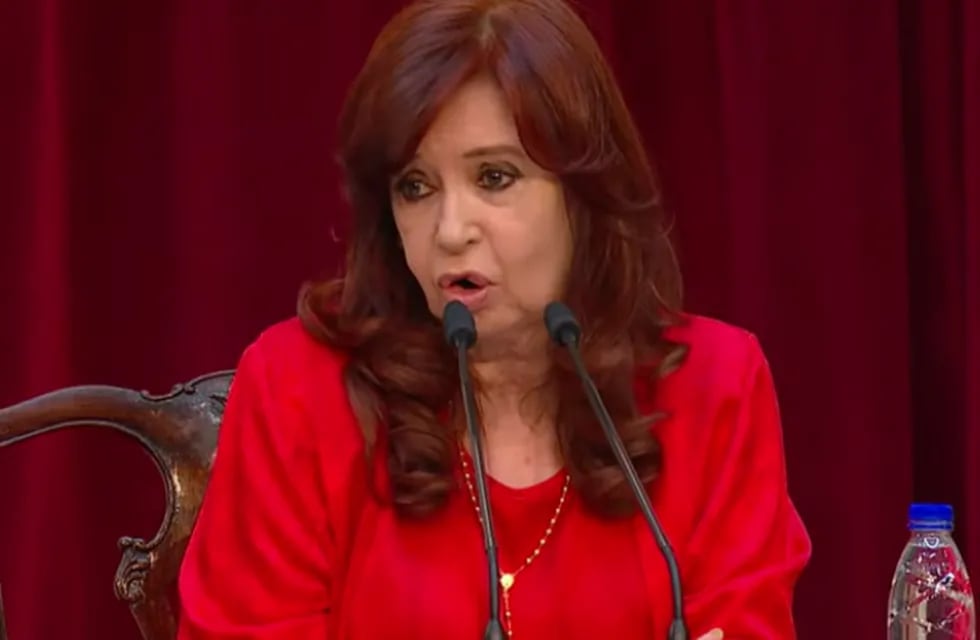 Cristina Kirchner y un nuevo capítulo contra Milei. Foto: Los Andes