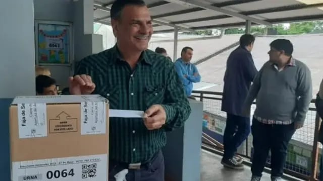Elecciones en Misiones 2023: Isaac Lenguaza sufragó en Posadas