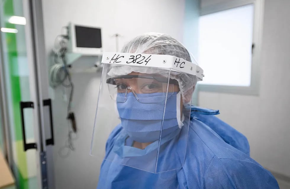 Foto: Ignacio Blanco / Los Andes
cuarentena coronavirus covid medico medicos enfermo enfermero