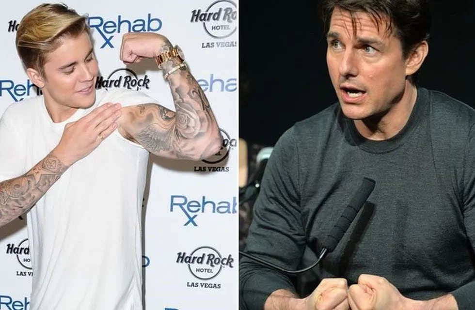 Justin Bieber desafió a Tom Cruise a un combate en la UFC