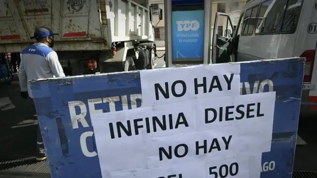 Falta gasoil en algunas estaciones de servicio