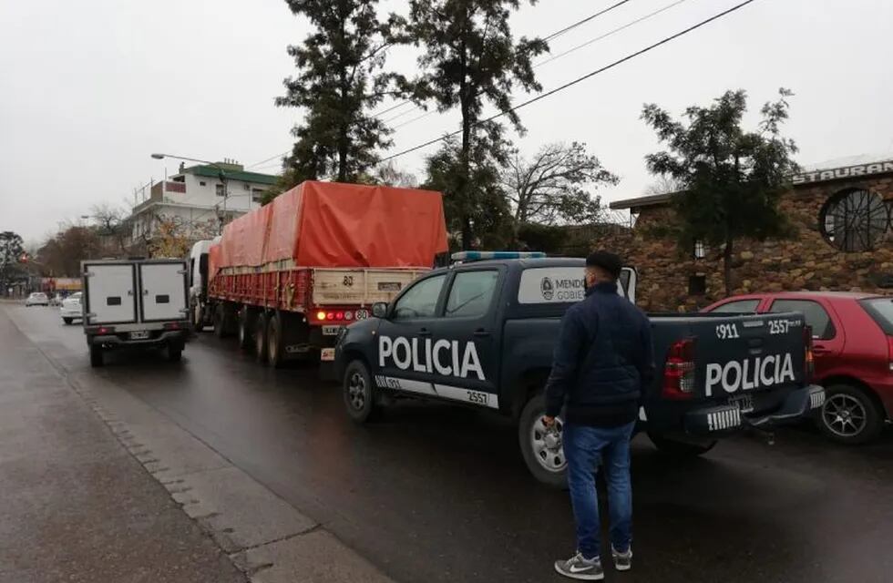 Droga secuestrada en Mendoza al chileno pepsi