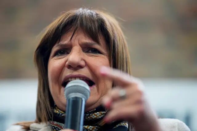 Patricia Bullrich. (AP)