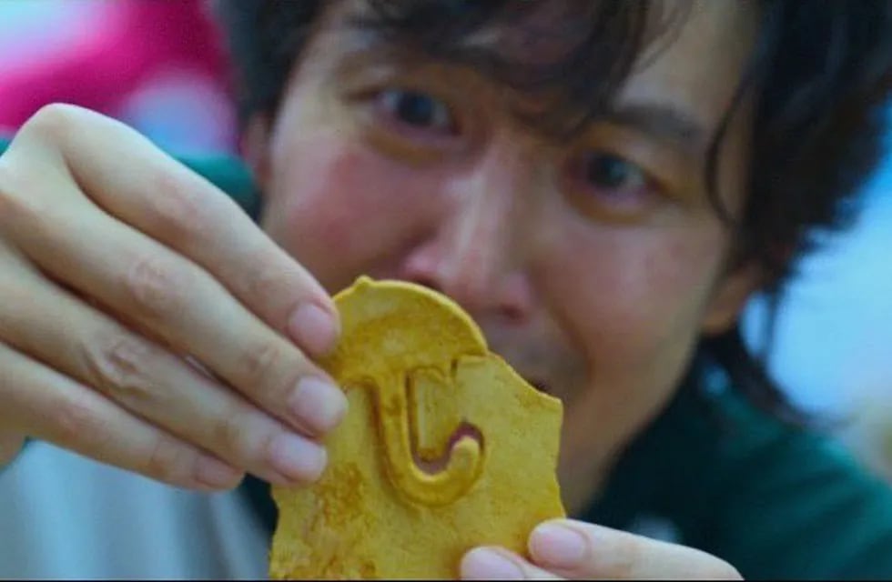 Dalgona Candy, la galleta del juego del calamar. (Foto: Netflix)