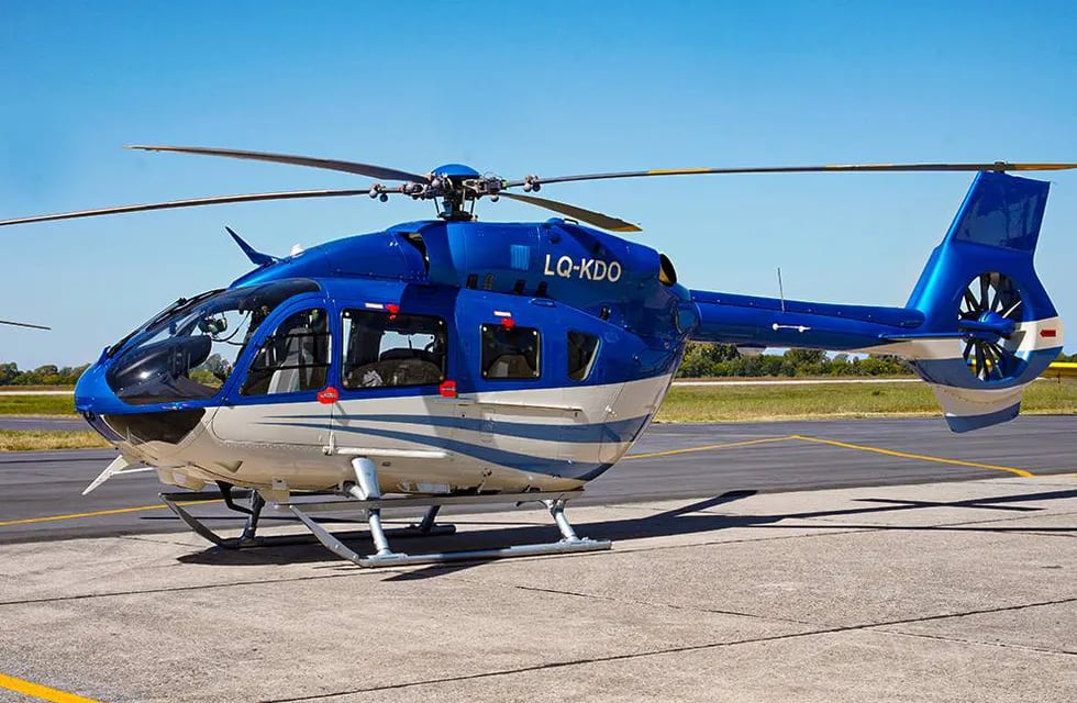 Este viernes se sumó un helicóptero AIRBUS Modelo H-145 a la flota de la Dirección General de Aeronáutica. (Gobierno de Córdoba)