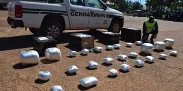Más de 40 kilos de marihuana procedente de Eldorado fueron interceptadas en su camino a Buenos Aires