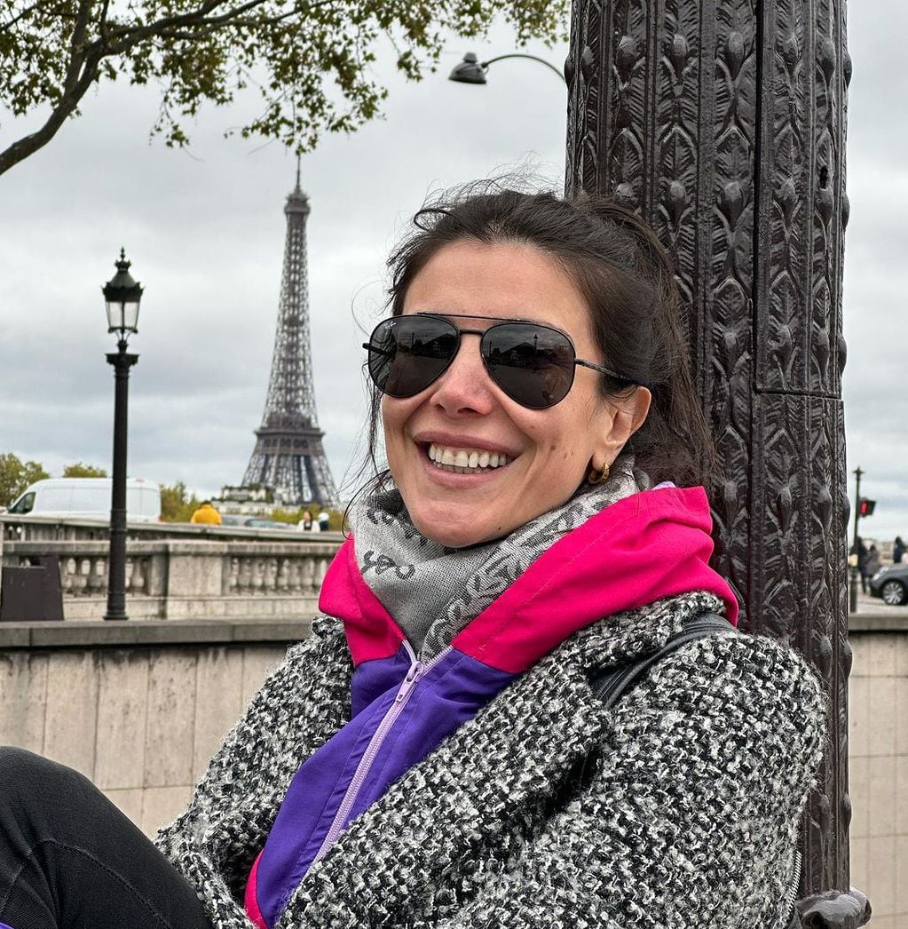 Andrea Rincón reveló el motivo por el que viajó a París