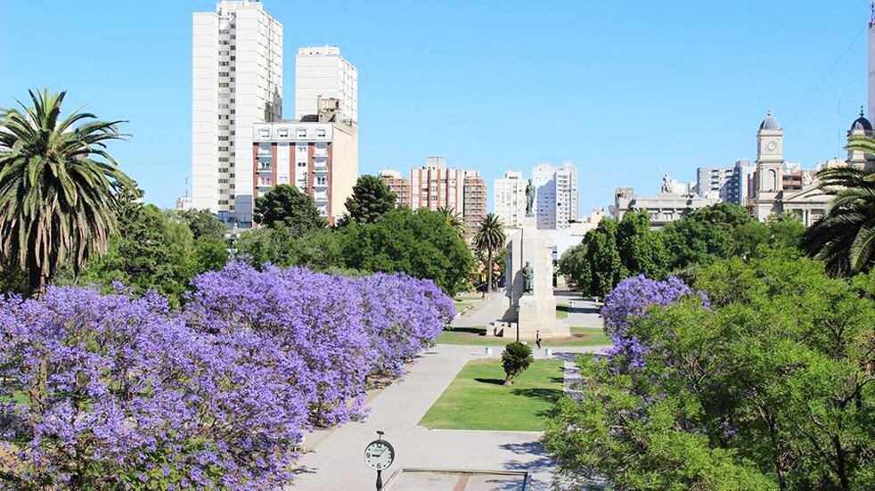 Plaza Rivadavia Bahía Blanca