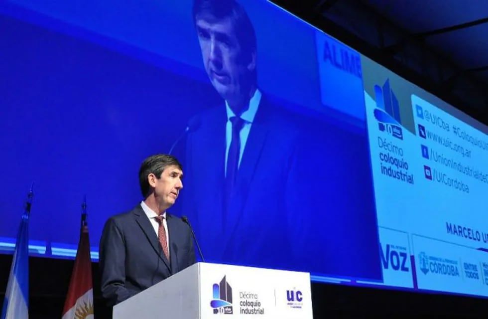 Marcelo Uribarren, presidente de la Unión Industrial de Córdoba.