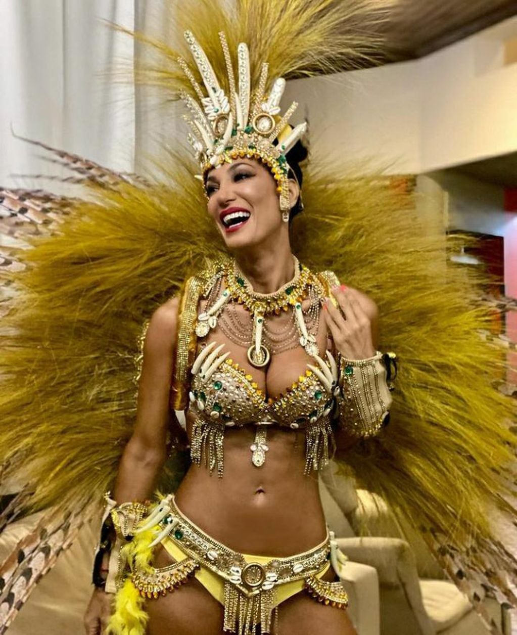 Silvina Escudero en el carnaval
