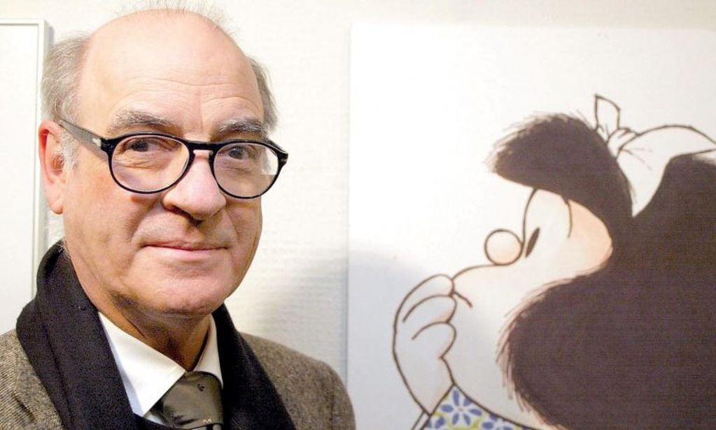 Quino, creador de Mafalda (Archivo Clarín)