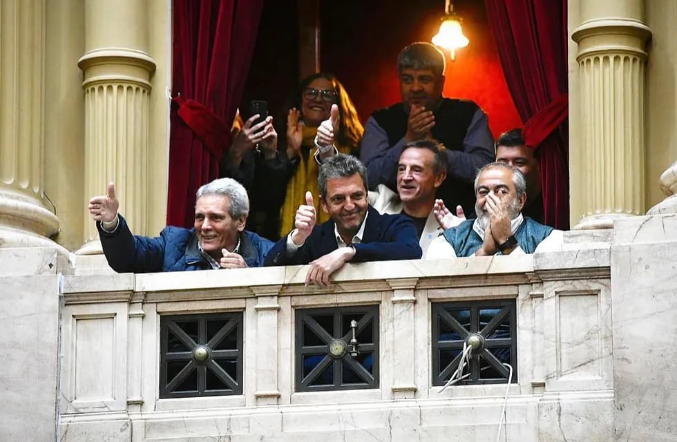 El ministro y candidato Sergio Massa en la última sesión de la Cámara de Diputados (Foto: HCDN)