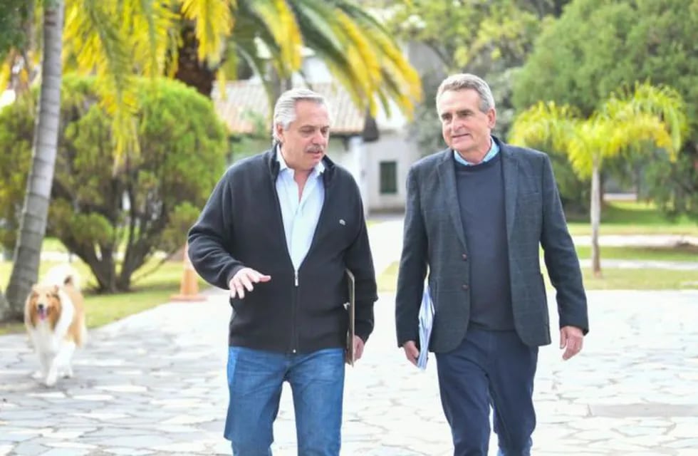 El santafesino visitó al jefe de Estado este sábado en la Quinta de Olivos.