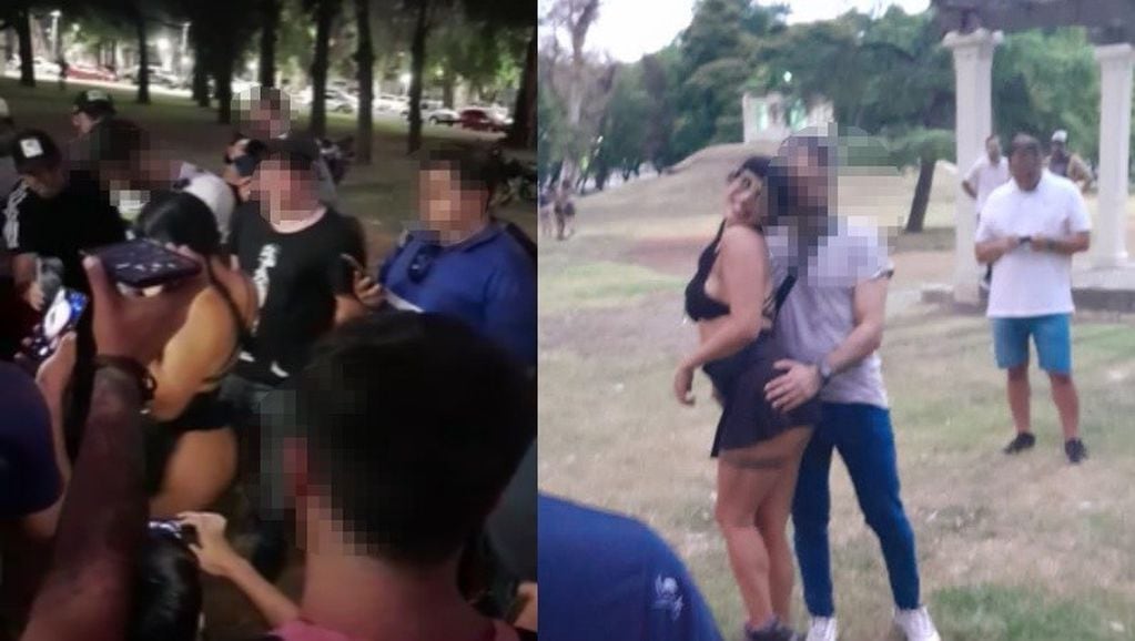 La creadora de contenido para adultos invitó a sus seguidores a fotografiarse y tener sexo en el Parque.