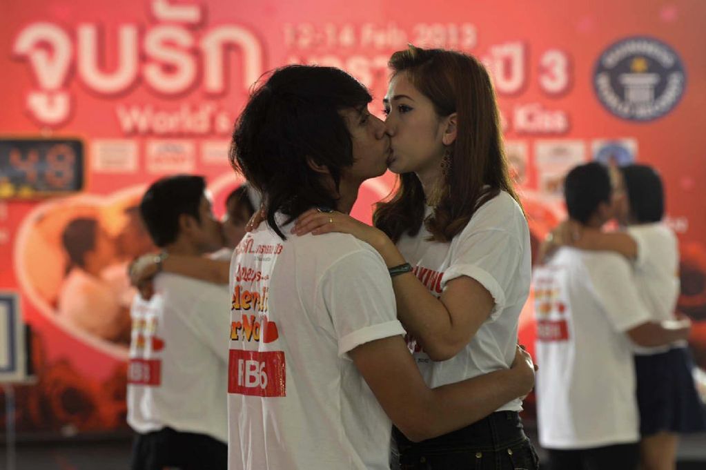 De la competencia han participado muchas parejas en Tailandia.