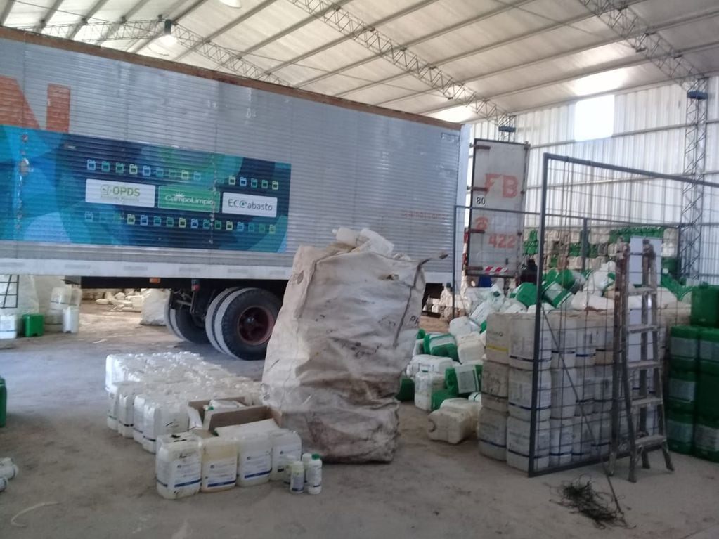 Se recolectaron más de 62 mil envases vacíos de fitosanitarios en el CAT de Tres Arroyos
