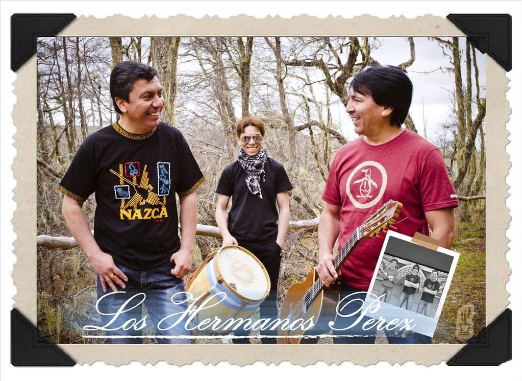 "Los Hermanos Perez", la banda musical folclórica que hizo conocido a Jorge y Fabián por el sur.