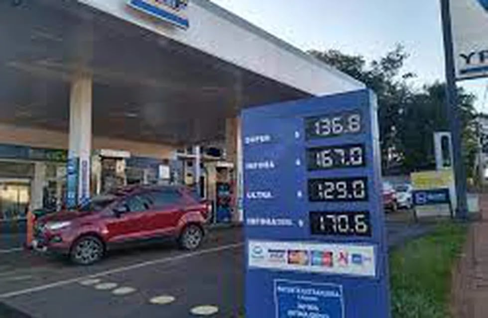 Aumento de combustibles en Puerto Iguazú: entre 11 y 16% .