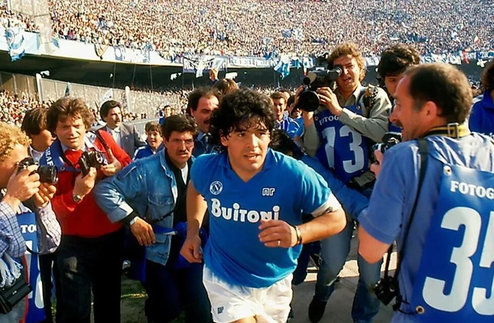 Maradona en el Napoli