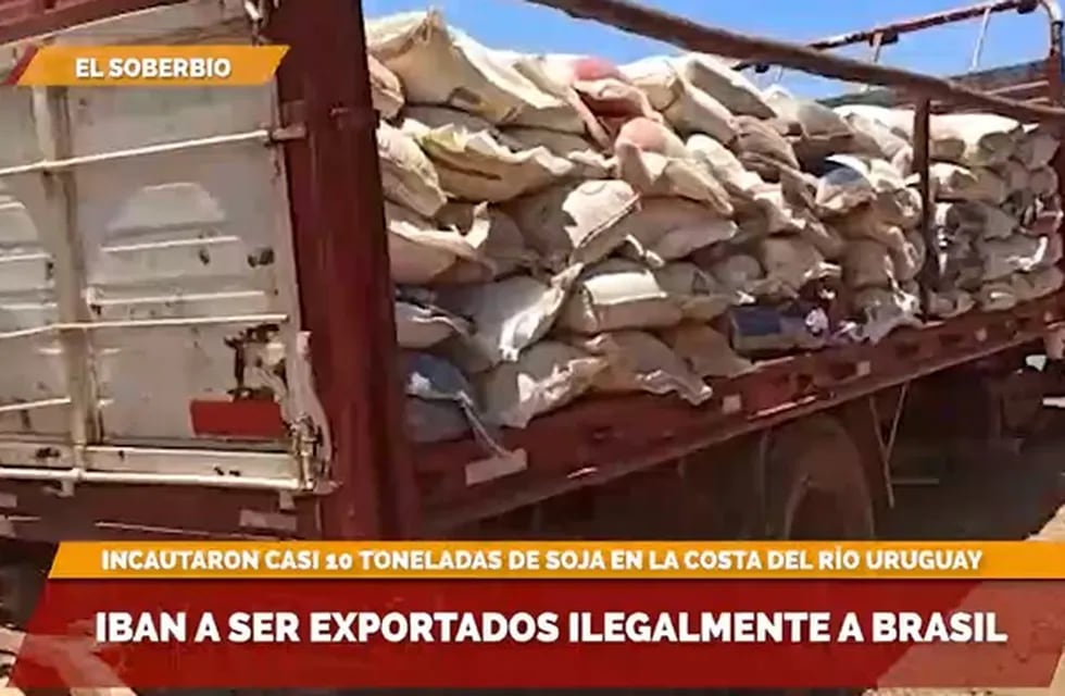 Secuestran contrabando de granos en El Soberbio.