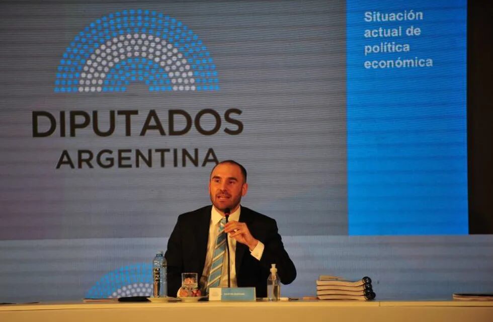 Martín Guzmán presentó el Presupuesto 2021 en Diputados. (Foto; Clarín)