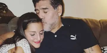 Los chats de Luque en los que insulta a Jana Maradona