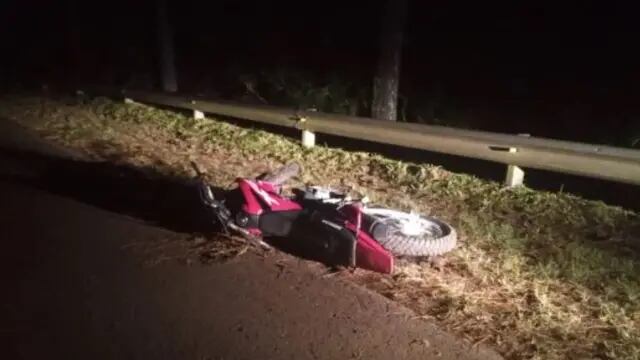 Siniestro fatal en Alba Posse: un motociclista perdió la vida