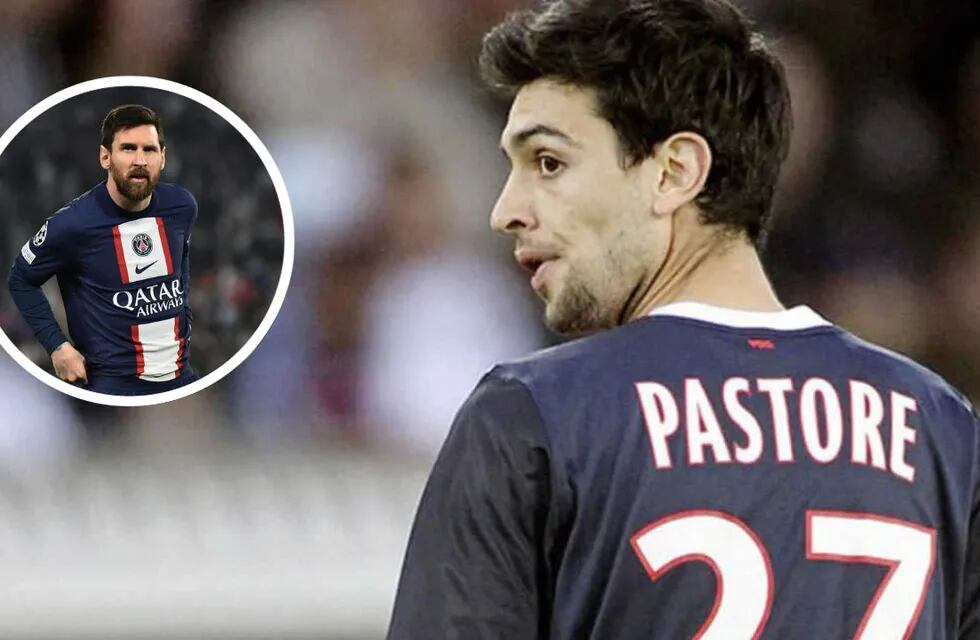 Pastore habló sobre las críticas de Messi por parte de la hinchada de PSG.