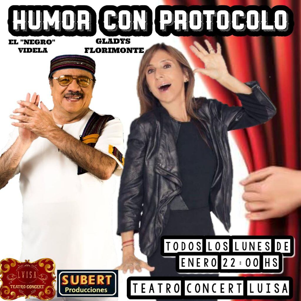 "Humor con Protocolo" en Villa Carlos Paz. Verano 2021.