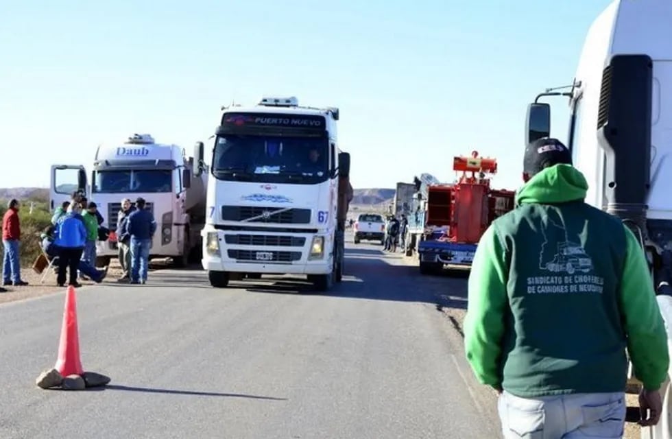 Paro de Camioneros en Corrientes