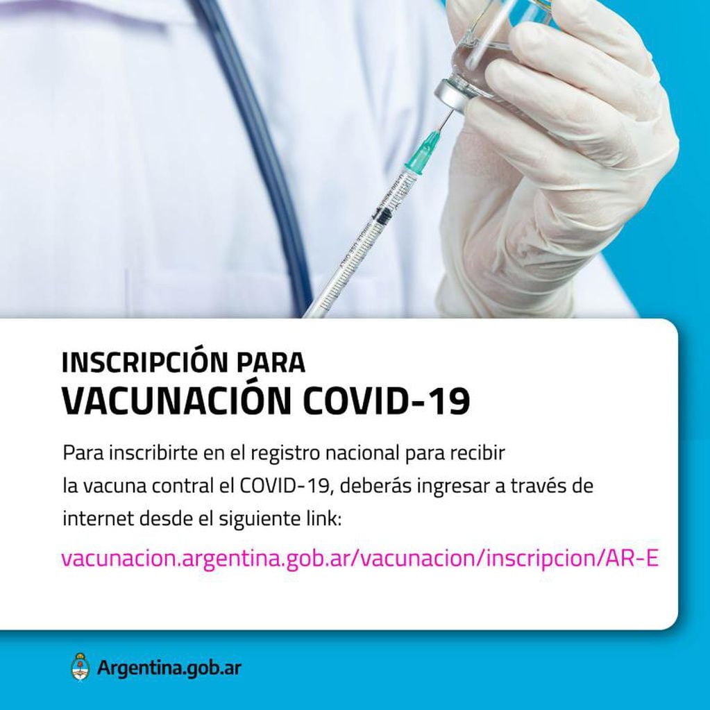 Registro de vacunación - Gualeguay