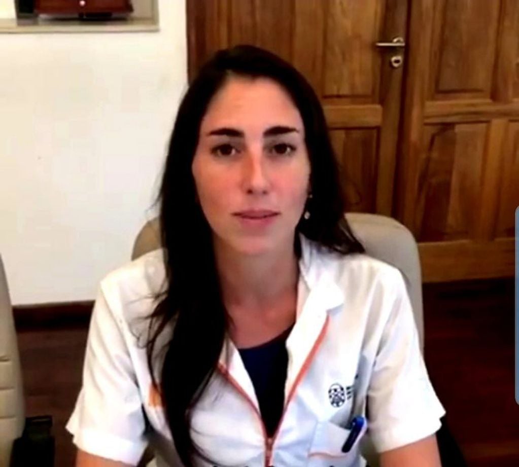 Dra. Sofía Cagnone. Matrícula (41299/9). (Foto: captura de pantalla Instagram).